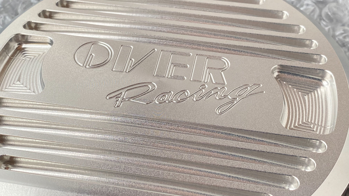 バイク ゼファー1100 OVER Racing アルミカバー 2個セット