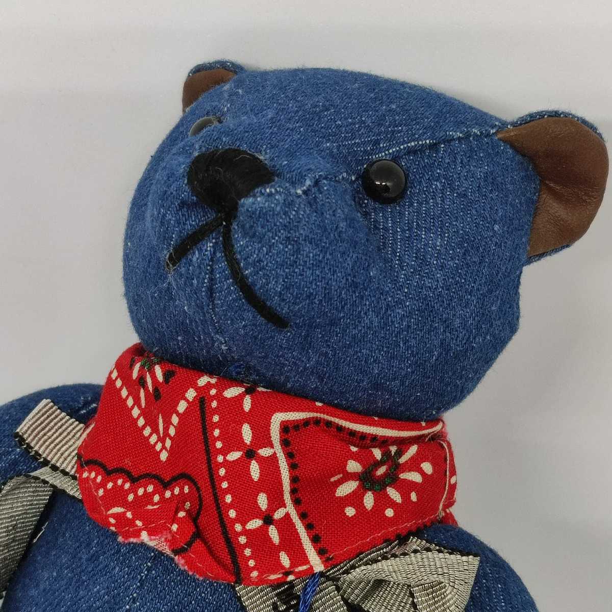 Wrangler TEDDY BEAR ラングラー デニム テディベア ぬいぐるみ タグ 