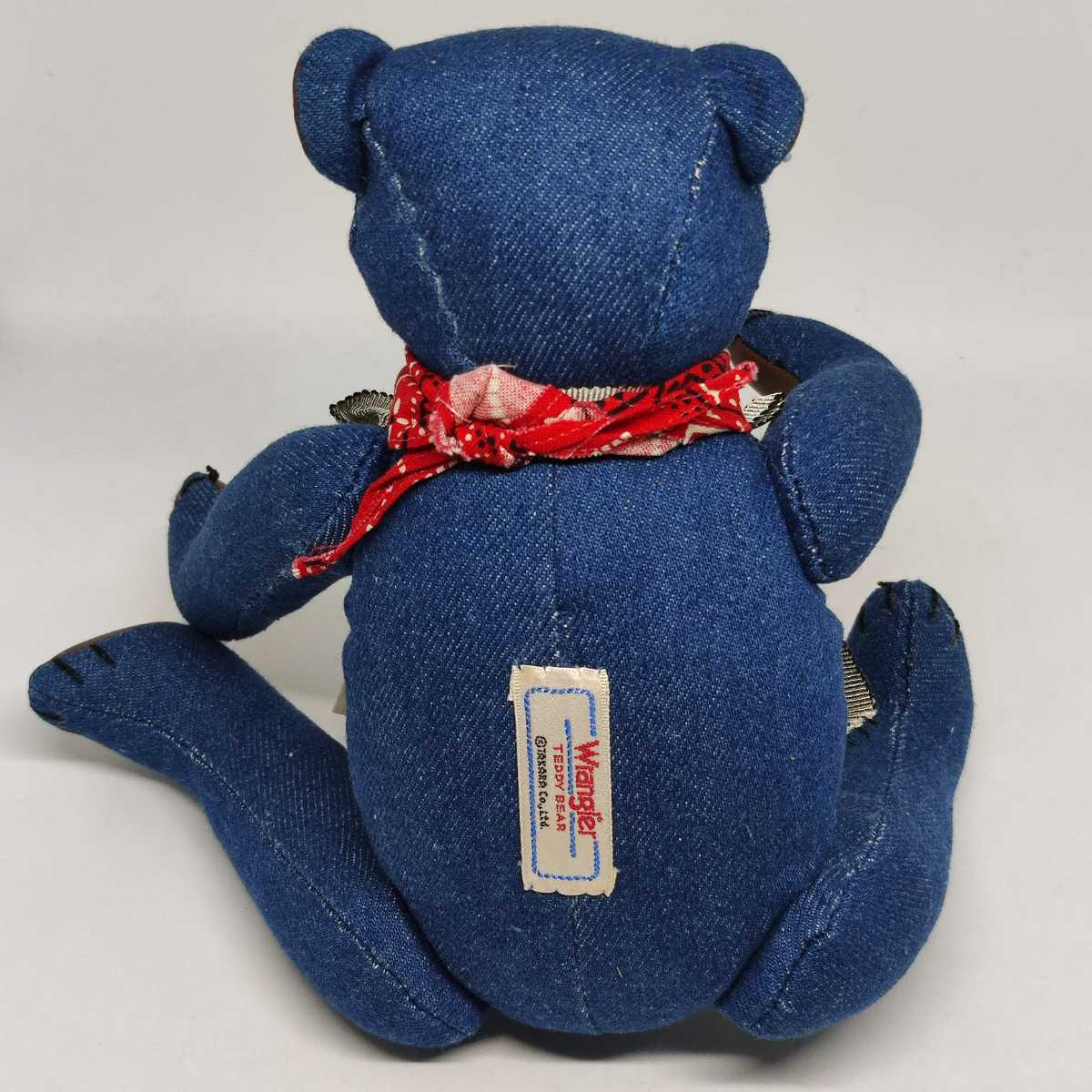 Wrangler TEDDY BEAR ラングラー デニム テディベア ぬいぐるみ タグ 