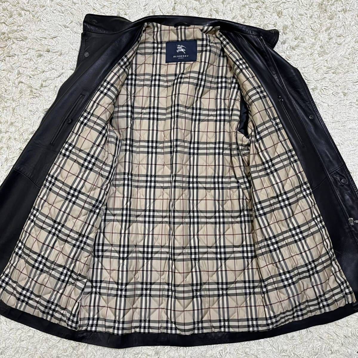 【極美品】BURBERRY LONDON ジャケット ノバメガチェック綿L 夏 ノバチェック BURBERRY LONDON バーバリーロンドン 極美品