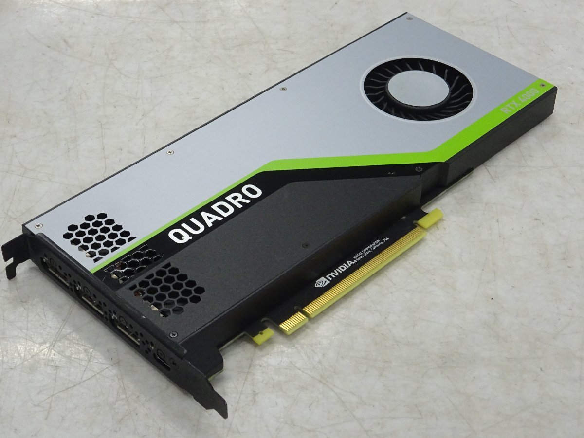NVIDIA Quadro RTX | 0 業務向け」グラフィックボードのNVIDIA RTX 