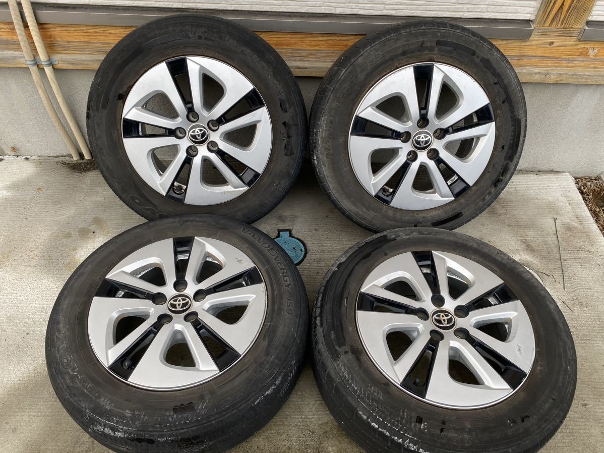 ZVW50 50プリウス純正 15インチホイール 4本セット ZVW50 プリウス 15インチ 純正アルミホイール 4本 PCD100 5穴 ホイール