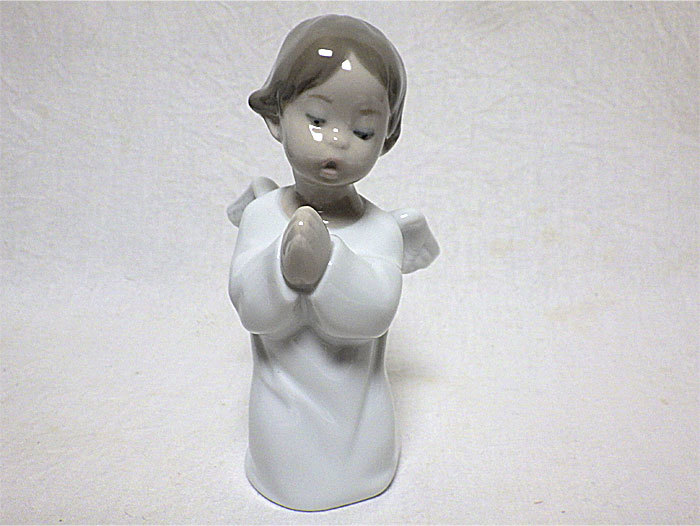 LLADRO リヤドロ フィギュリン 可愛いお祈り 陶器人形 スペイン製