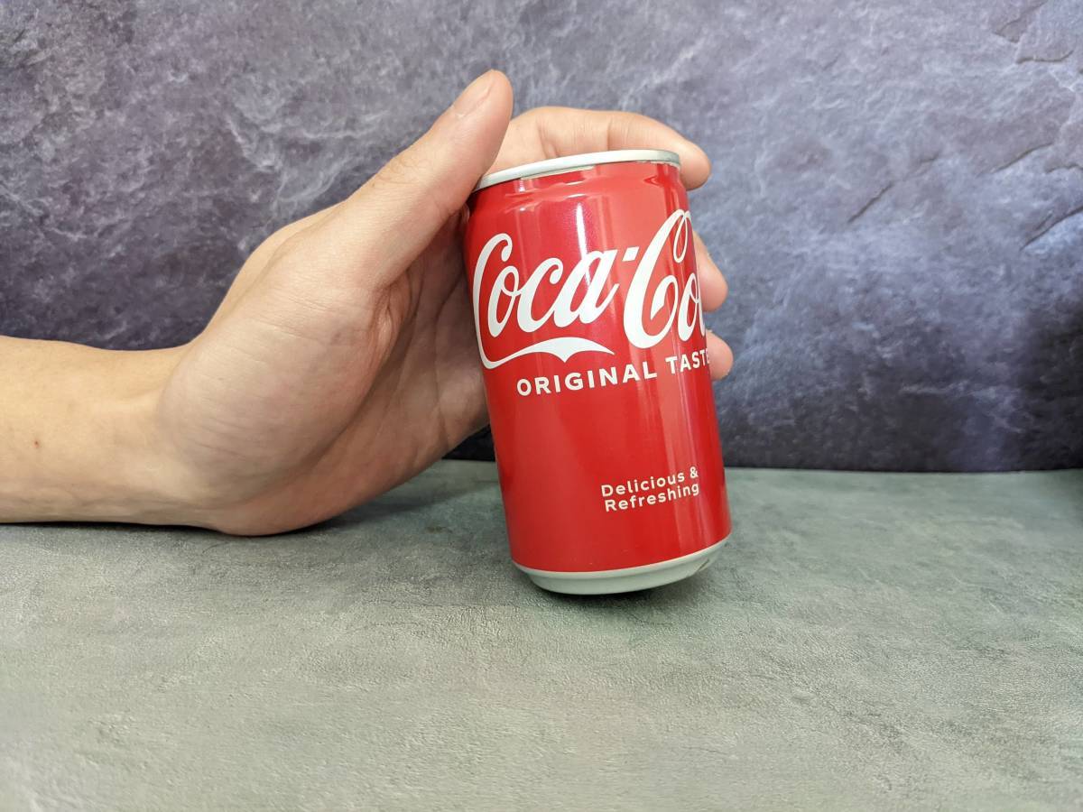 1円～ コカ・コーラ 160ml 缶 ハンドメイド シフトノブ 水中花