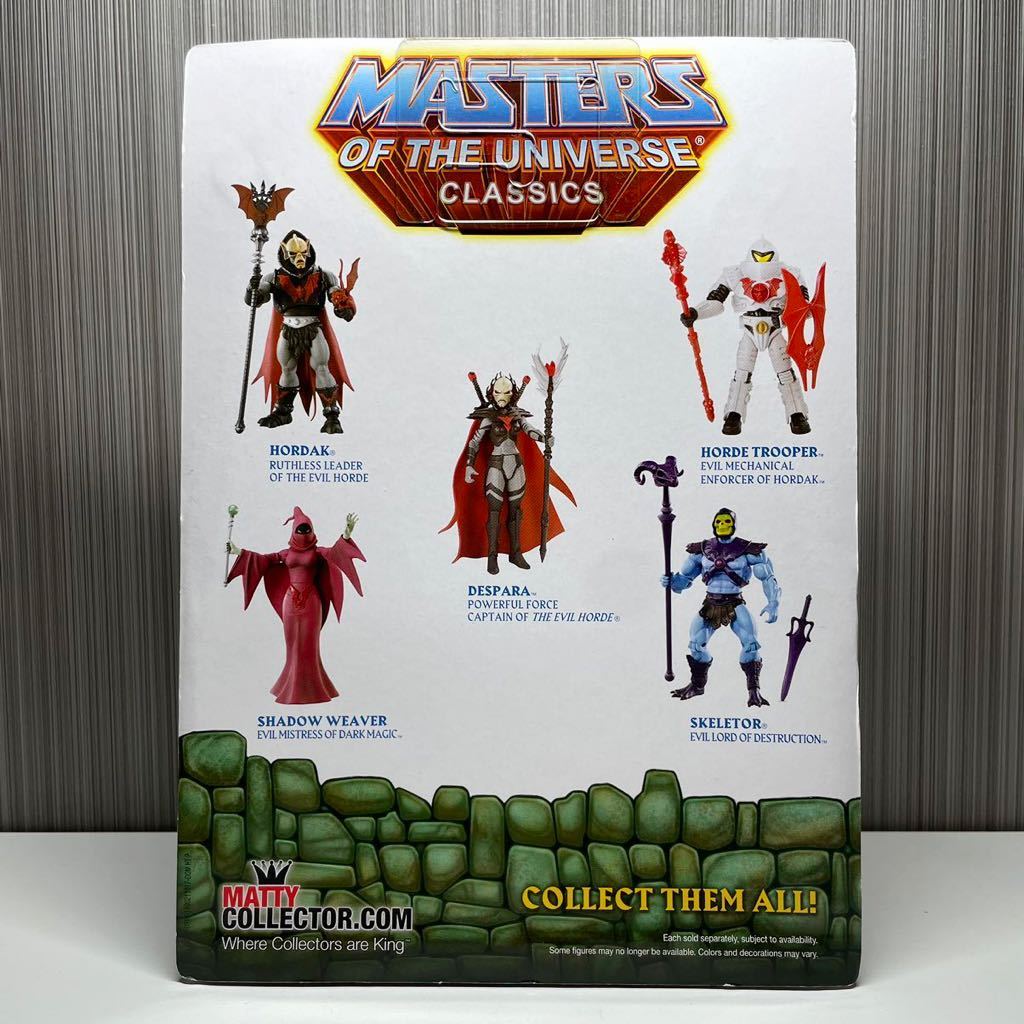 MASTERS OF THE UNIVERSE CLASSICS - DESPARA / 検 MOTU ヒーマン