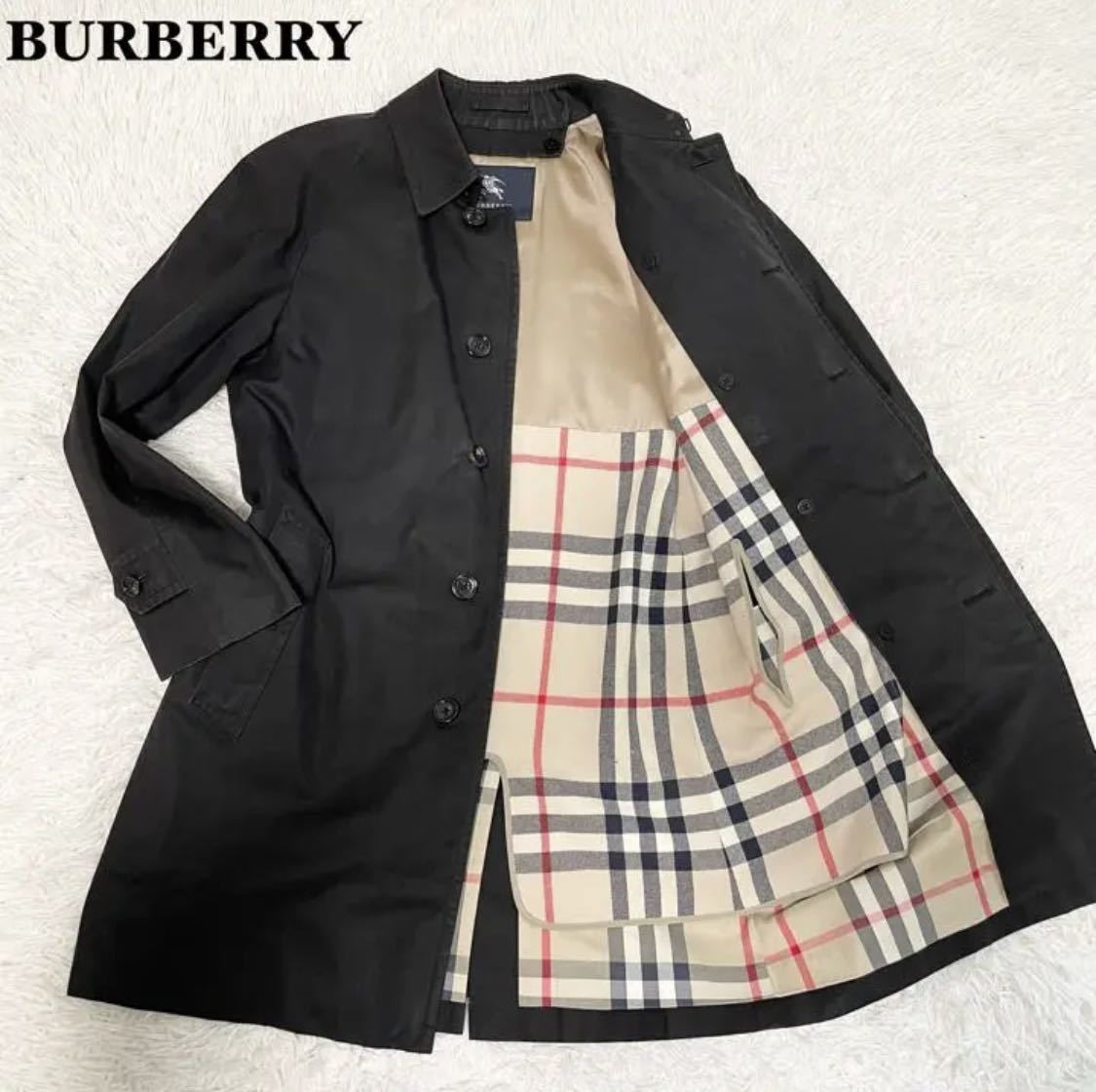 万能アイテム】BURBERRY バーバリー ライナー付 ノバチェック ステン