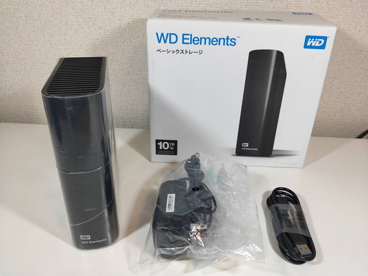 WD 10TB Elements Desktop USB3.0 デスクトップHDD 外付けHDD Western 