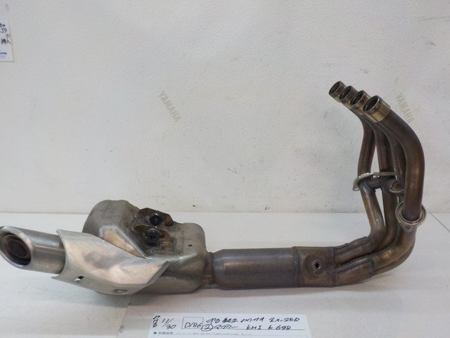 ☆がん★ 大阪買い D186○○中古 純正 カワサキ ZX-25R（2）マフラー KHI K 698