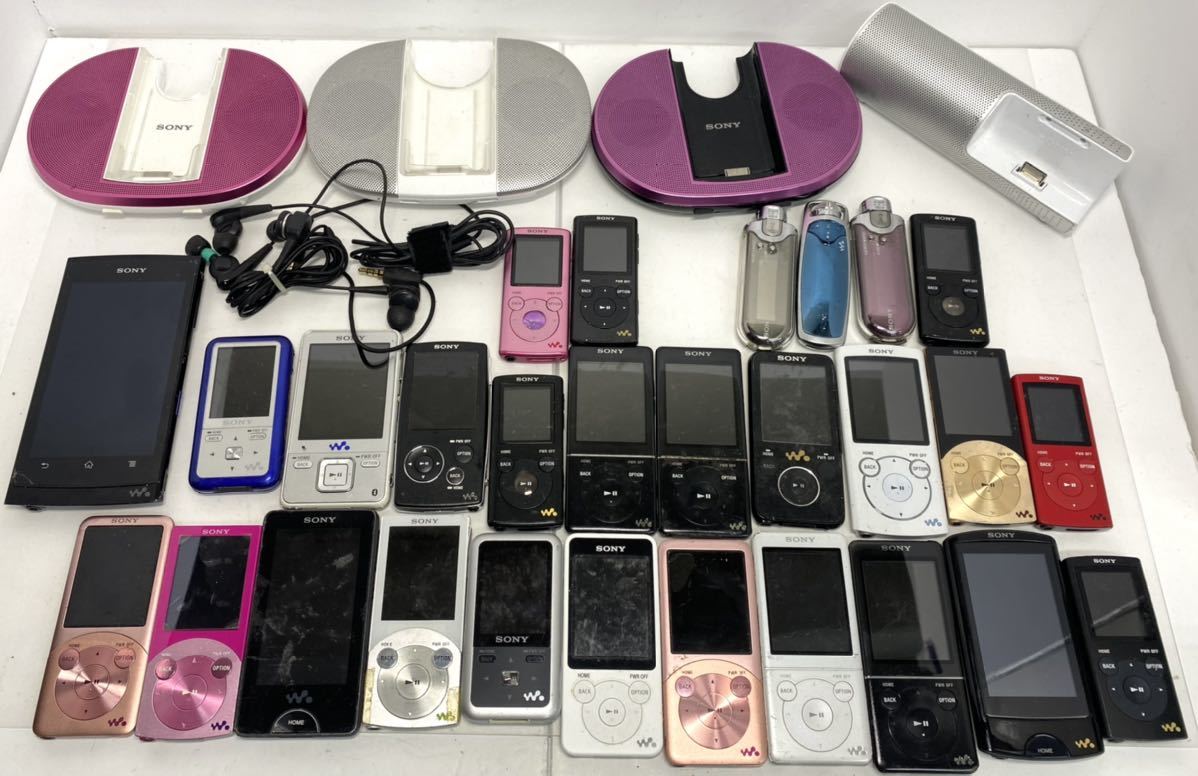 豊富な，定番 WALKMAN 28台 まとめ SONYウォークマン デジタルオーディオプレーヤー デジタルメディアプレーヤー ソニー スピーカー(本体)｜売買されたオークション情報、yahooの商品情報をアーカイブ公開 - ソニー