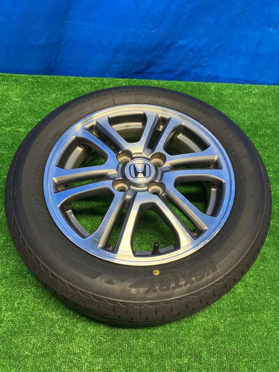 ホンダ 純正品 N-BOX JF1 JF2 アルミホイール タイヤ付 1本 14x4.5J 4H