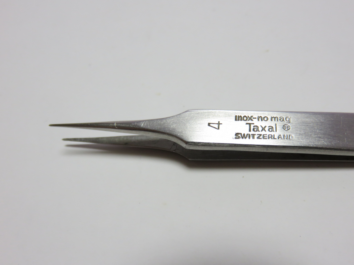 FONTAX SWITZERLAND 1 TAXAL 精密ピンセット FONTAX TAXAL no.SS