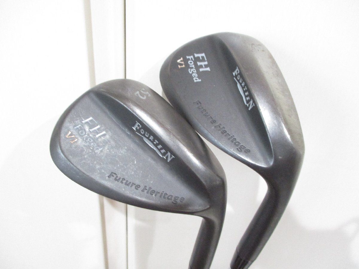 フォーティーン FOURTEEN FH FORGED V1 ブラック 52/58 2本 DG フォーティーン FOURTEEN FH FORGED V1 ブラック 52/58 2本 DG