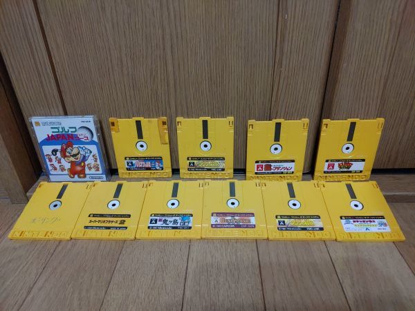 ジャンク品11本】ファミコンディスクシステムのゲームソフト こ