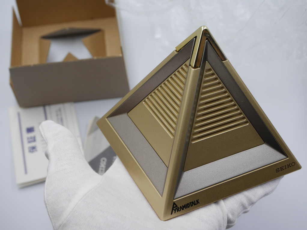 1○テスト済動作OK○デッドストック品？ セイコー 希少 ピラミッド