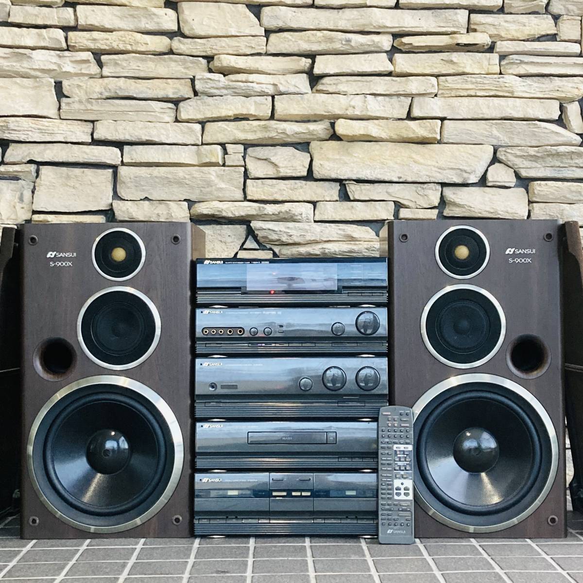 CD-900XV & D-900XV サンスイステレオセット部品取り ジャンク品 Audio