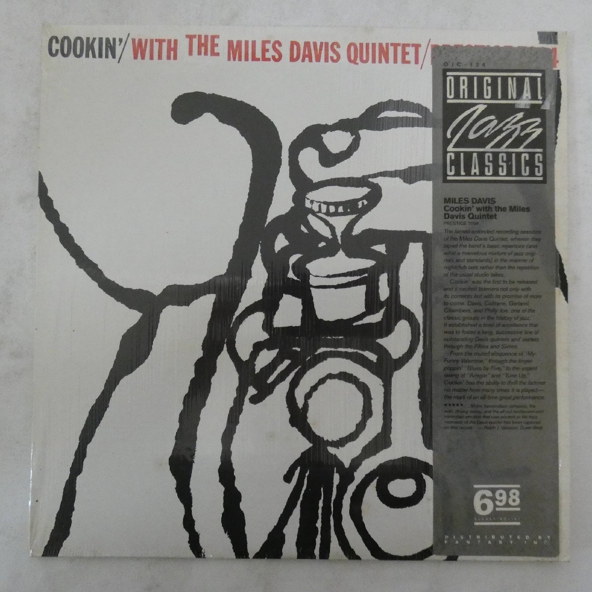 46002959;【US盤/OJC Prestige/厚紙ジャケ/シュリンク】The Miles Davis Quintet / Cookin' With The Miles Davis Quintet