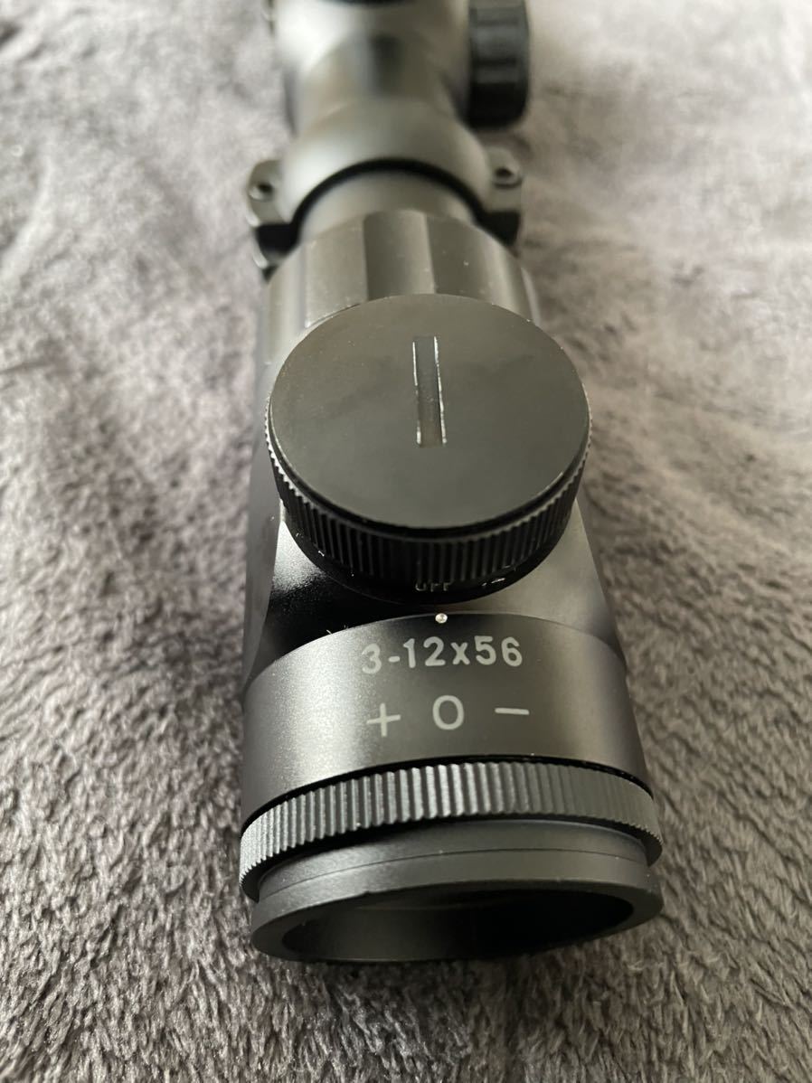 SIGHTRON JAPAN】 3-12x56 IR SFP 実銃用ライフルスコープ 海外輸出OEM