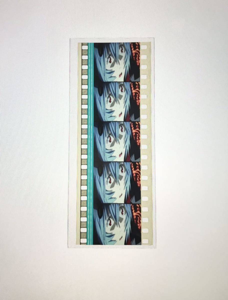 1円〜 エヴァンゲリオン 35mm映画フィルム 連続5コマ 綾波レイ アスカ 
