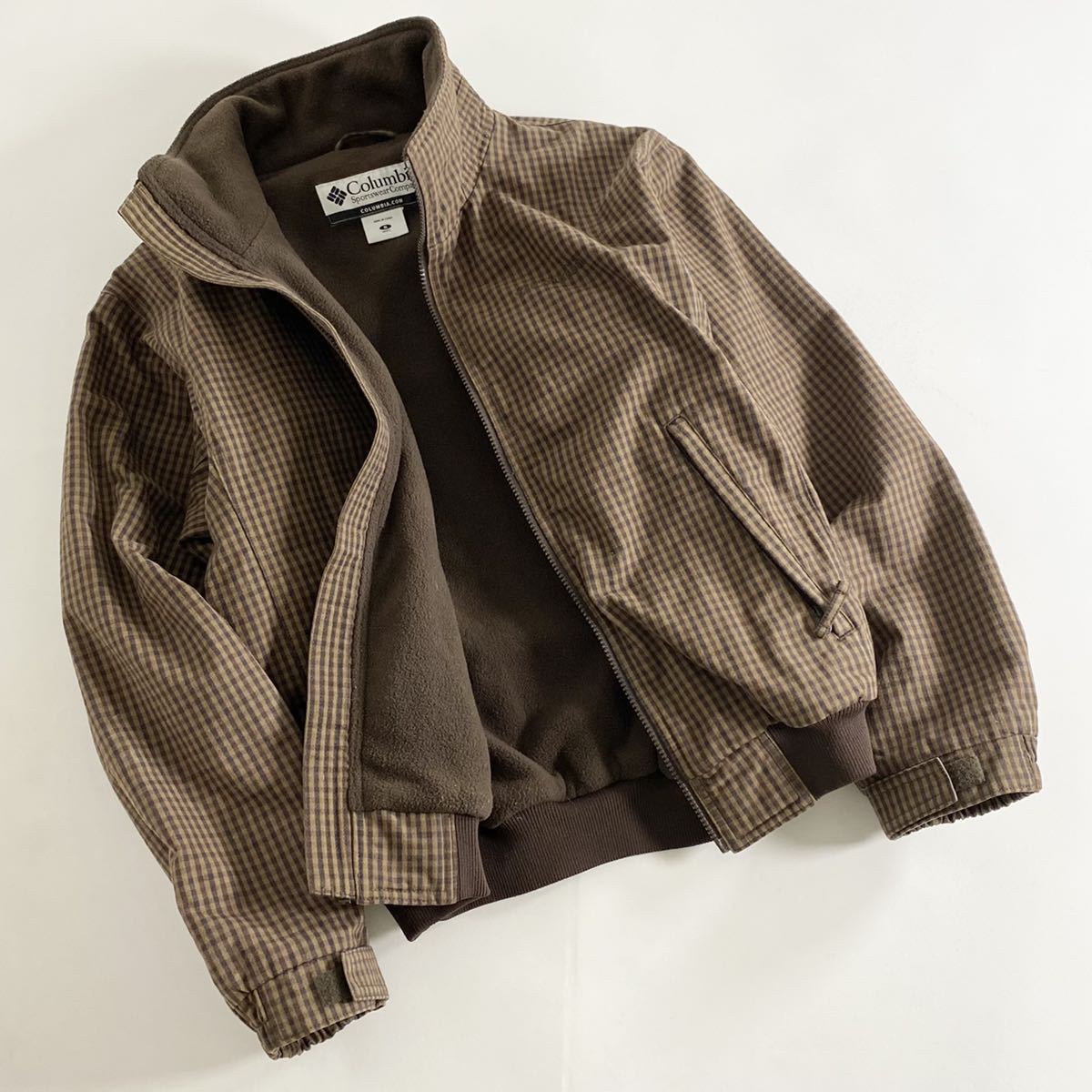 Fl7 Columbia コロンビア 裏地フリース ジップアップジャケット 