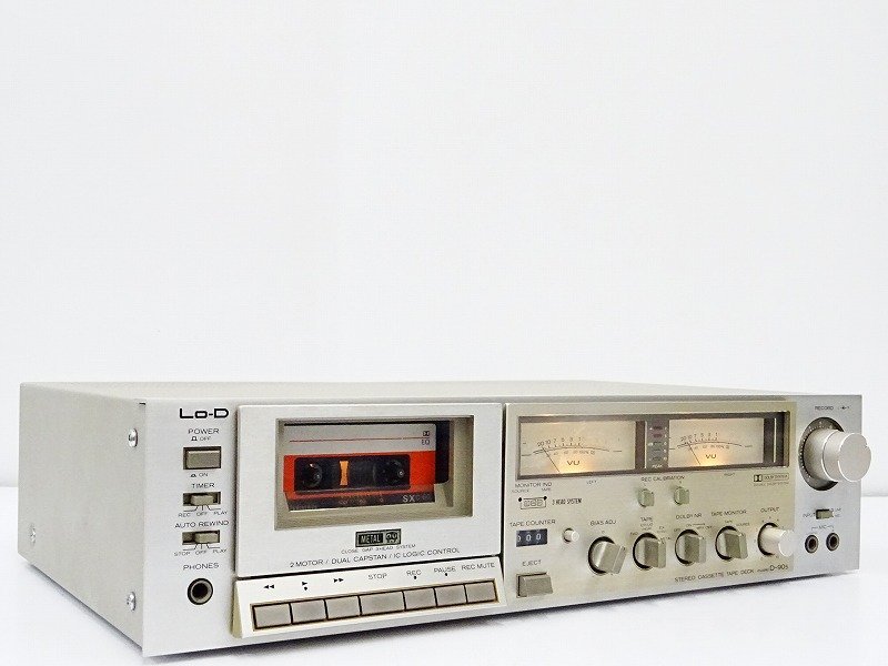 □□Lo-D D-90s カセットデッキ ローディー□□013893002J□□