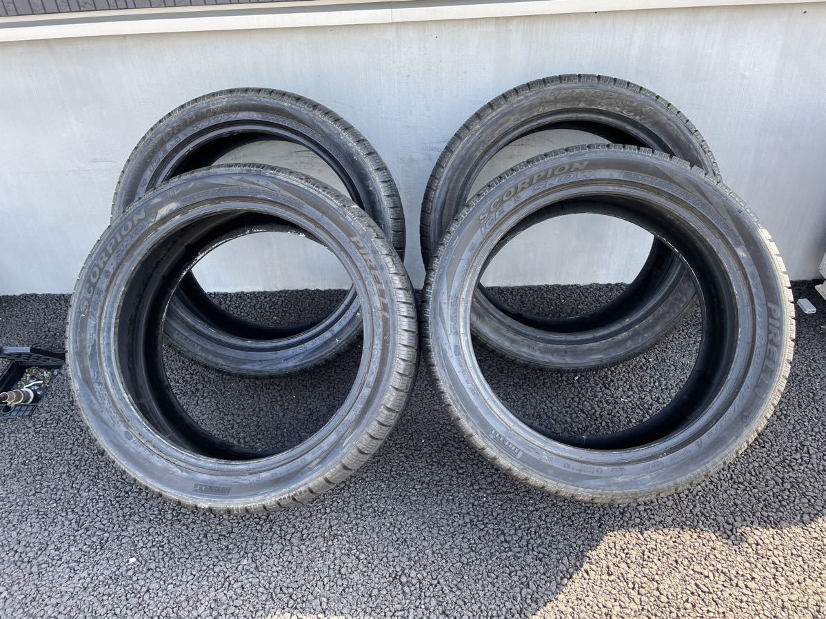 【275/40R20】4本 ピレリ スコーピオン 中古スタッドレス ランフラットタイヤ X3 X4 X5 X6などへ バリ山 