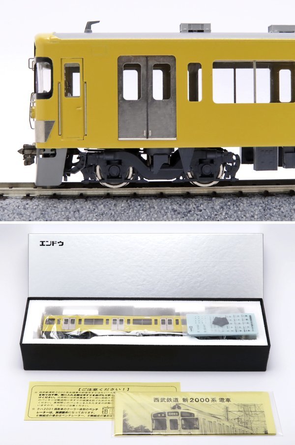 □□□エンドウ 西武鉄道 新2000系 2両セット 美品 □□