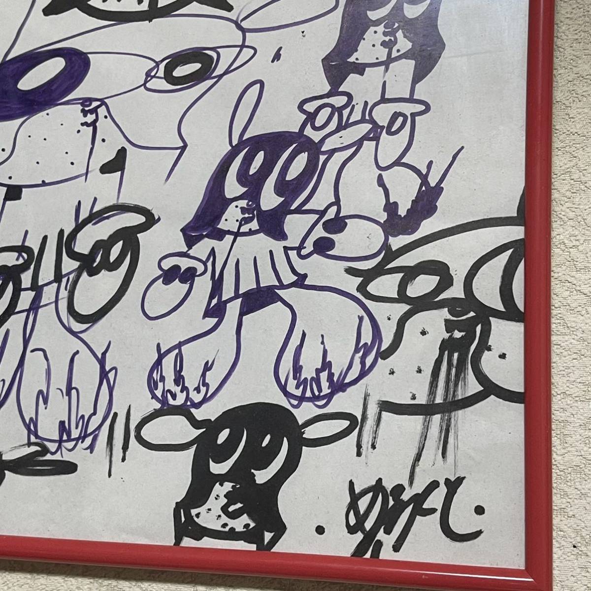 貴重 SKOLOCT スコロクト アート作品 絵画 UFC muddler KRAZY BEE 狂蜂