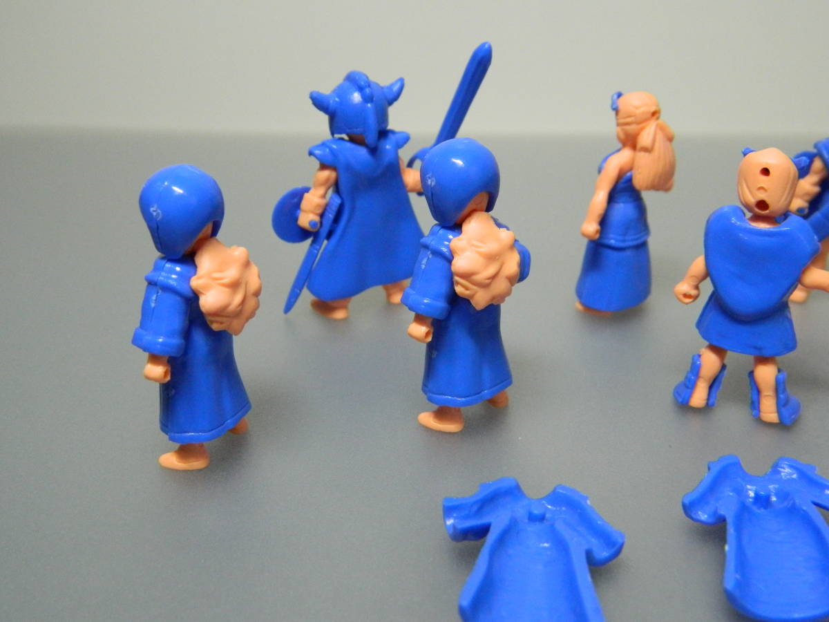 ドラゴンクエスト クロスアップ 消しゴム 塩ビ人形 ゴム人形 （昭和 