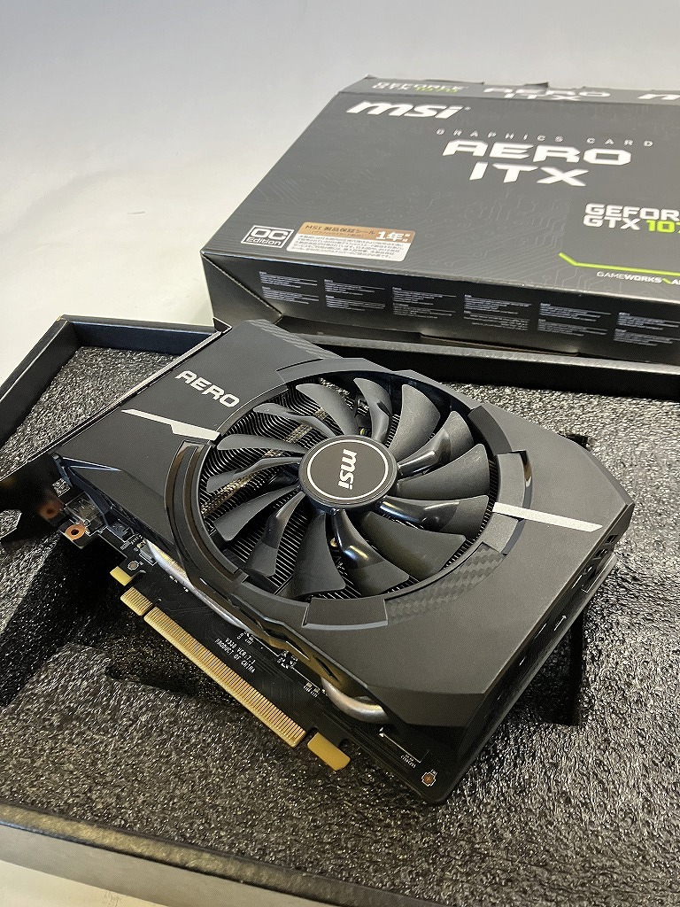 ジャンク品 MSI GeForce GTX 1070 AERO ITX OC 8GB
