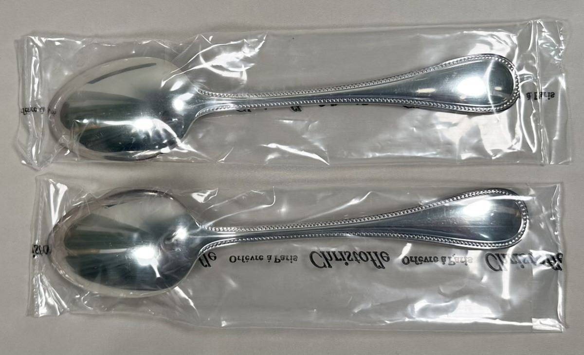 1円〜 Christofle カトラリー 【クリストフル パール テーブルスプーン