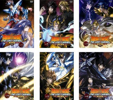聖闘士星矢 THE LOST CANVAS 冥王神話 第2章 全6枚 レンタル落ち