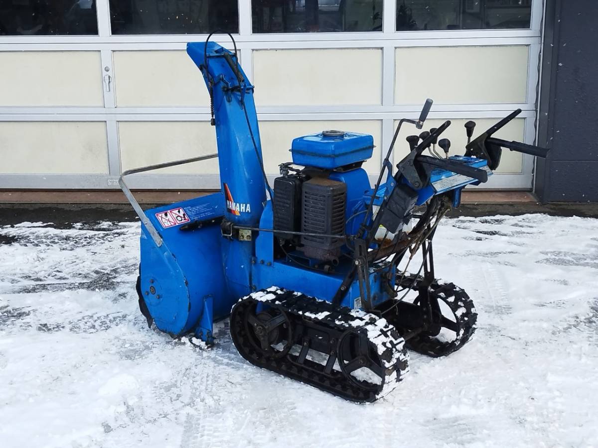 旭川発ヤマハ除雪機YT665中古現状品北海道内配達可能 旭川発 除雪機 Yahoo!オークション 旭川発☆最落なし！除雪機！ヤマハ