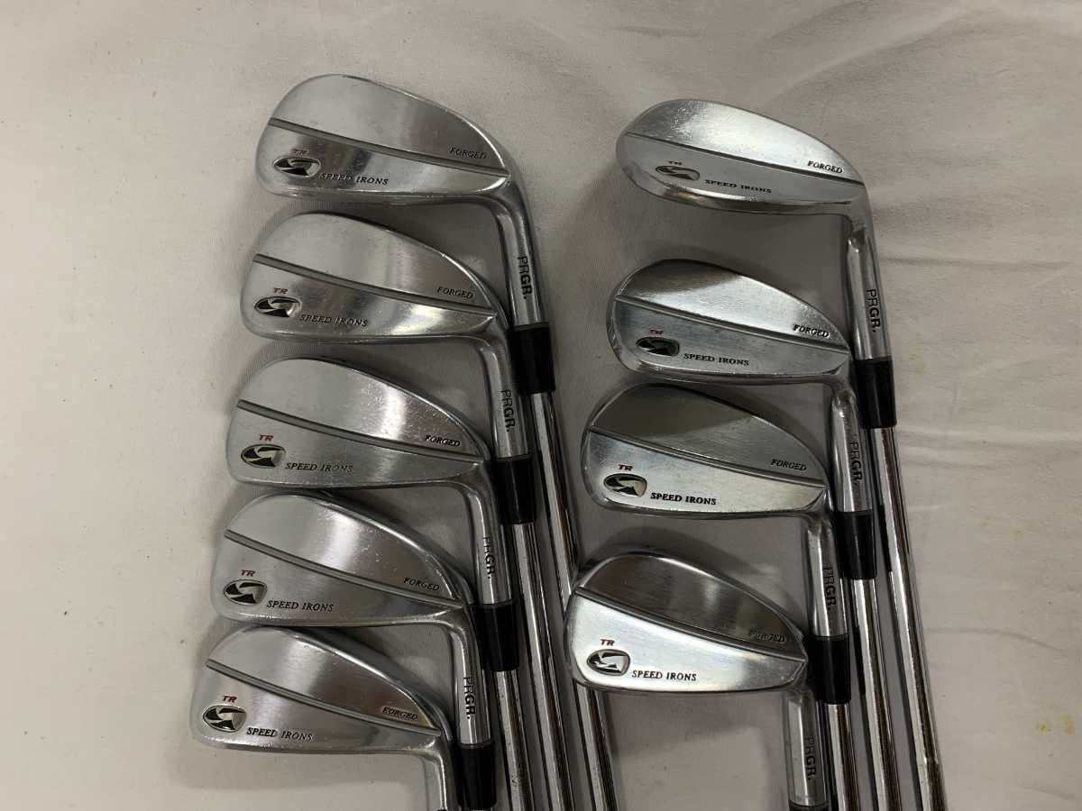プロギア PRGR SPEED IRON 900TR FORGED 9本セット [11-16]114//487