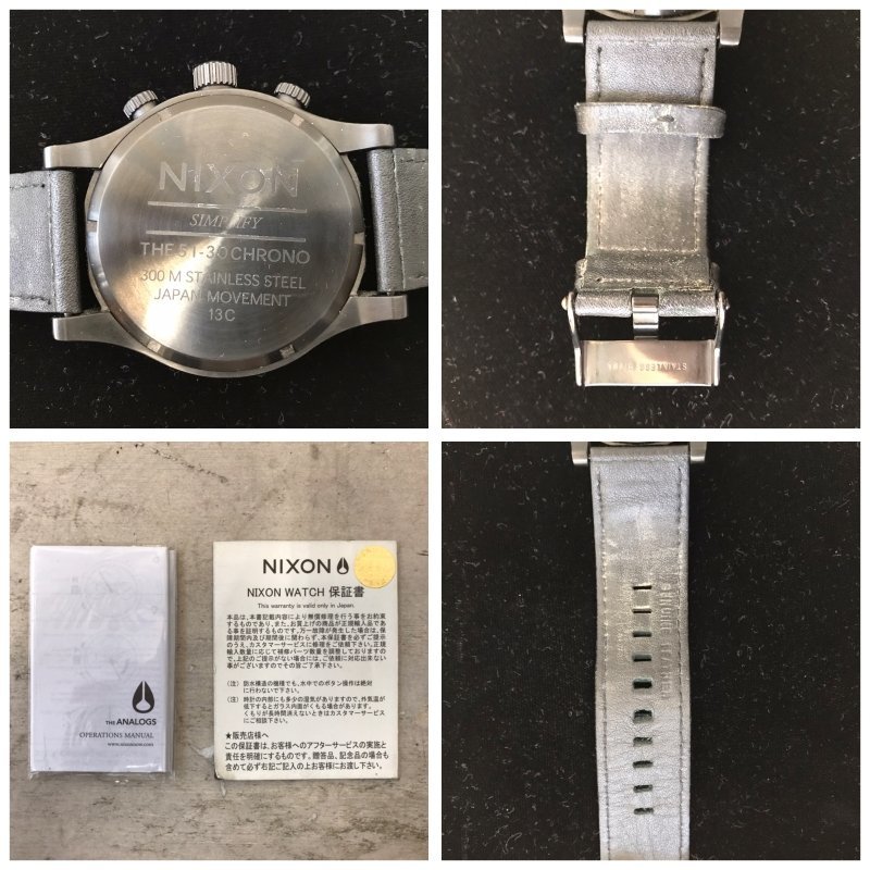 ＮＩＸＯＮ ＳＩＭＰＬＩＦＹ 腕時計 ニクソン クロノ アナログ クォーツ ブラック メンズ 時計/232 NIXON ニクソン SIMPLIFY ニクソンSIMPLIFY nixon 腕時計の通販ならワールドウォッチショップ