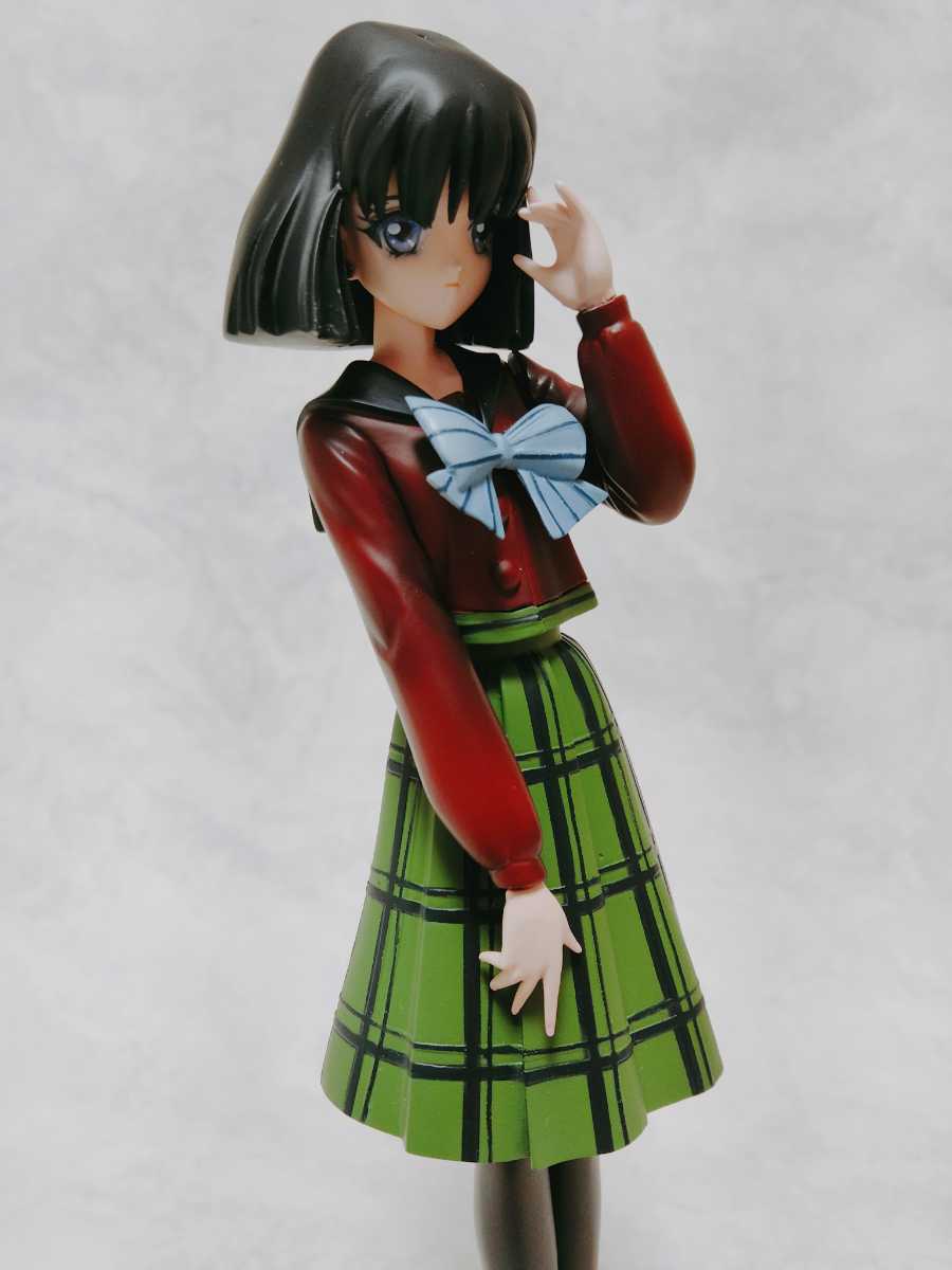 完成品】土萠ほたる セーラーサターン 無限学園 制服 ガレージキット