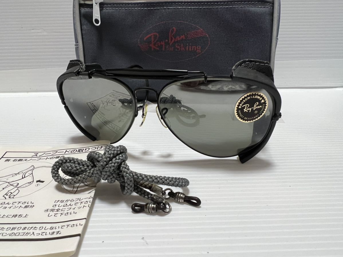 美品 B&L レイバン アウトドアーズマン スキー G-31DM 62mm USA 米国製 