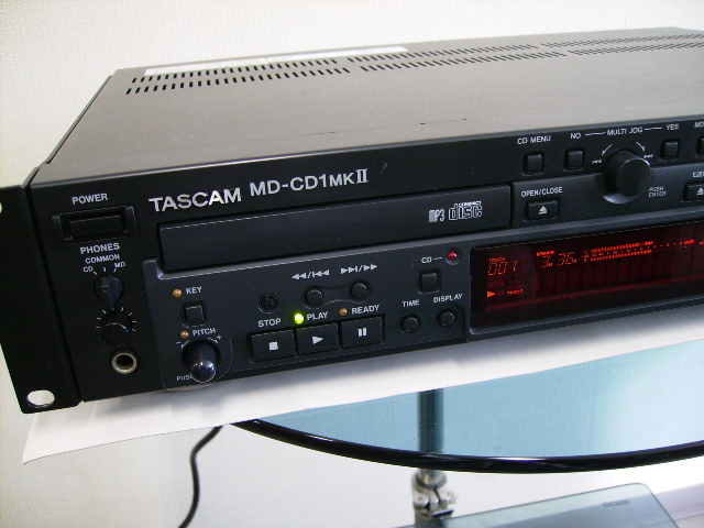 TASCAM 業務用CDプレ－ヤ-/MＤレコ－ダ- 　MD-CD1MKⅡ TASCAM MD-CD1MKⅡ タスカム CDプレーヤー&frasl;MDレコーダー MD-CD1MKIII 業務用CD&frasl;MDコンビネーションデッキ
