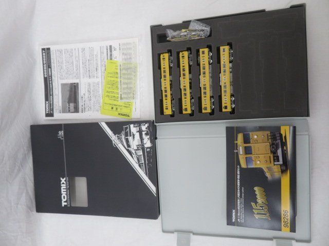 現状品○TOMIX 98286 4両セット JR 115 2000系 近郊電車 JR西日本 40N