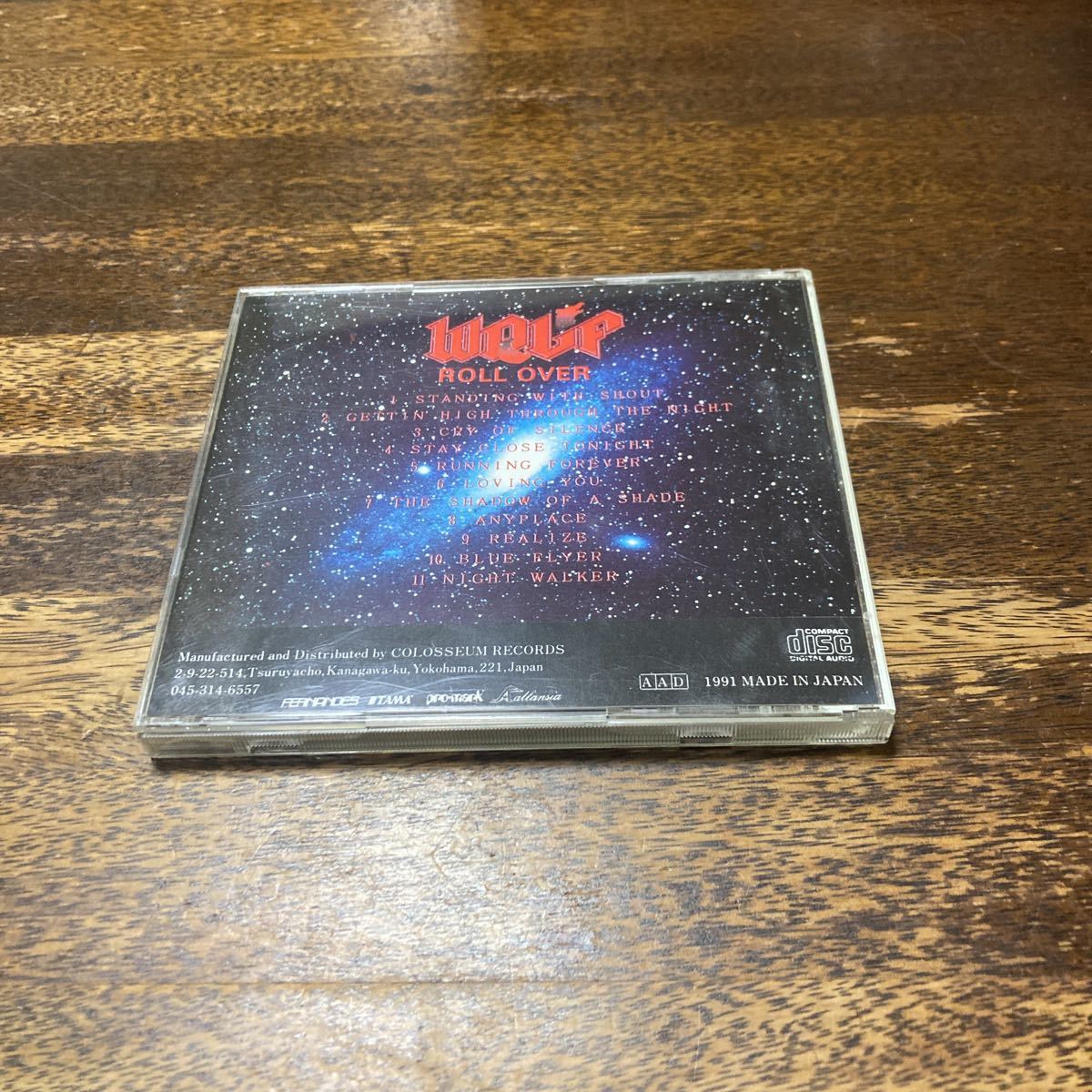 WOLF ウルフ OVER 値下げ オリジナルフルアルバム メタル