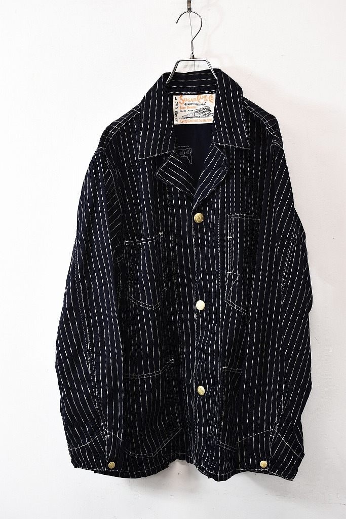 SUGAR CANE 11oz. シュガーケーン BLUE DENIM ワークコート | - CANESC14371 WORK シュガーケーンSUGAR 11oz ブルーデニム COAT MODEL」13oz.