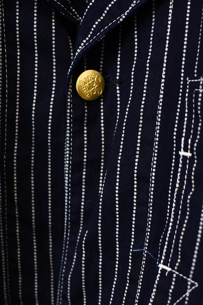 SUGAR CANE 11oz. シュガーケーン BLUE DENIM ワークコート | - CANESC14371 WORK シュガーケーンSUGAR 11oz ブルーデニム COAT MODEL」13oz.
