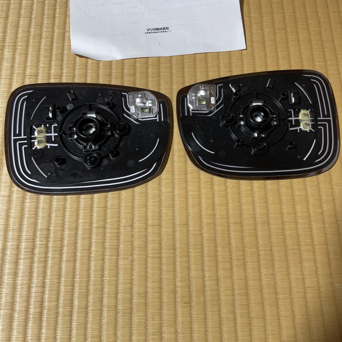 マツダ 純正 ブルーミラー ジャンク K128-V3-660 左側新品 cx-8 cx-5