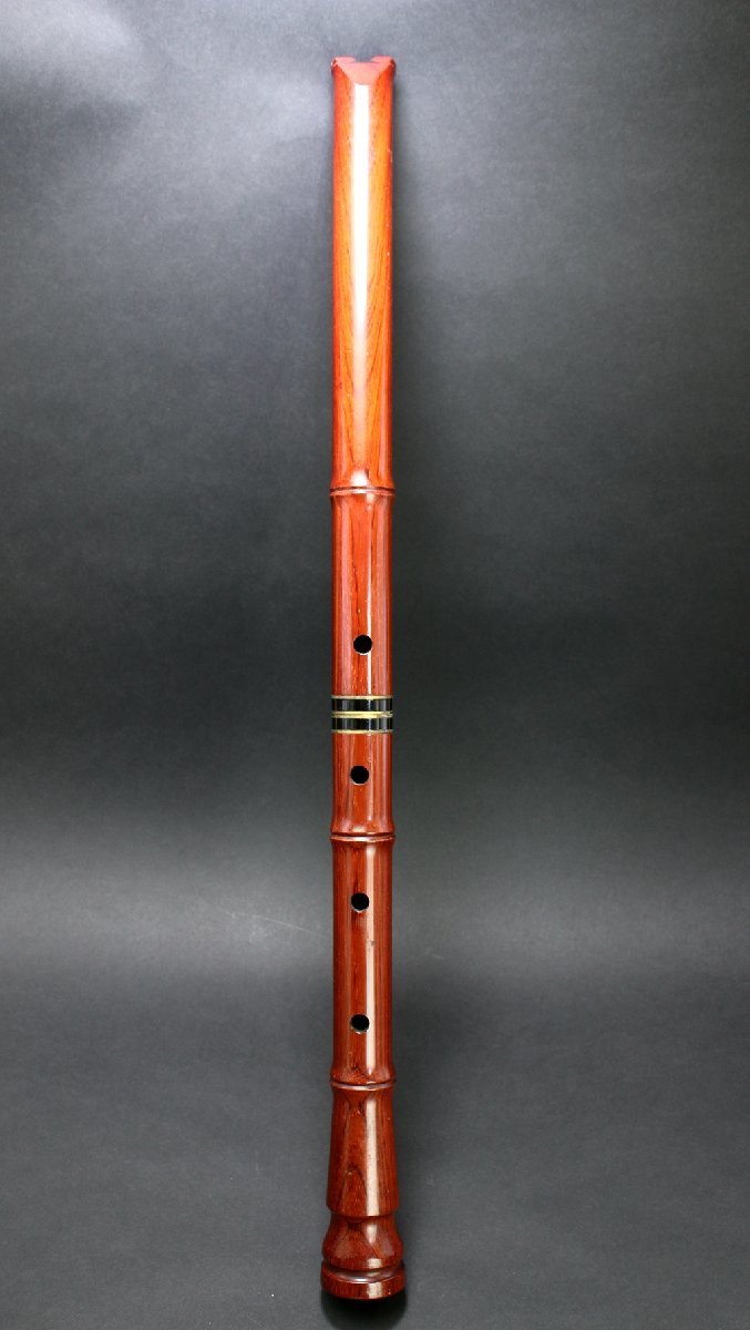 琴古流 在銘尺八「竹治」1尺5寸 美品】尺八 琴