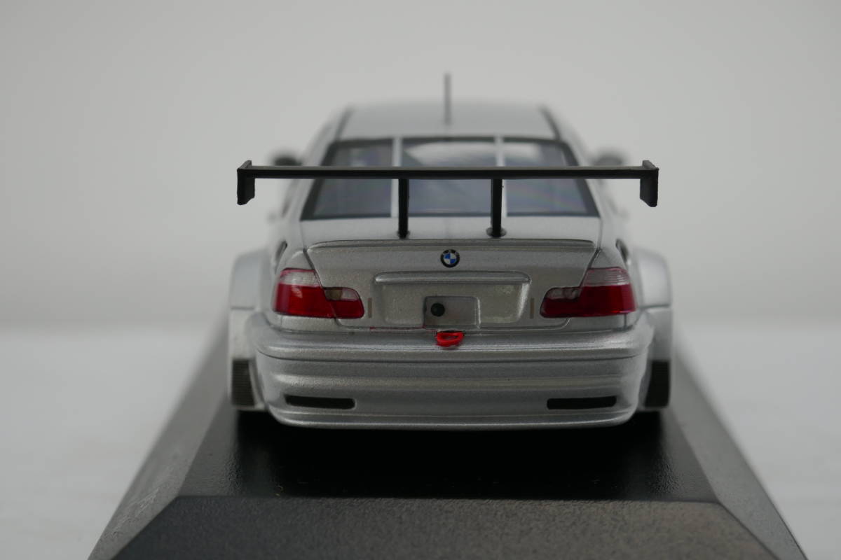 BMW M3 GTR ストリート 2001年 銀 1/43 未開封 % Minichamps BMW M3