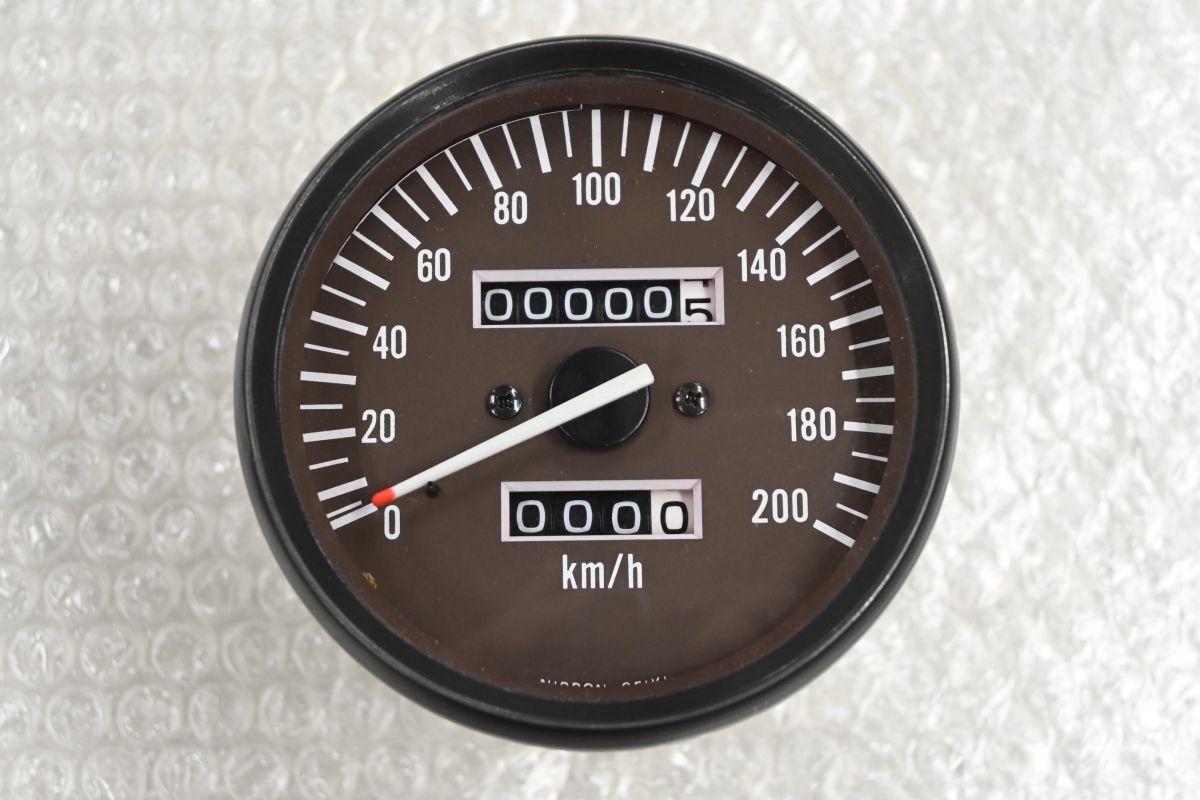 GSX400F 純正メーター Gフォア 実働 当時物 純正 新品 GSX400F スピードメーター 1 検) GSX400FS GSX400E