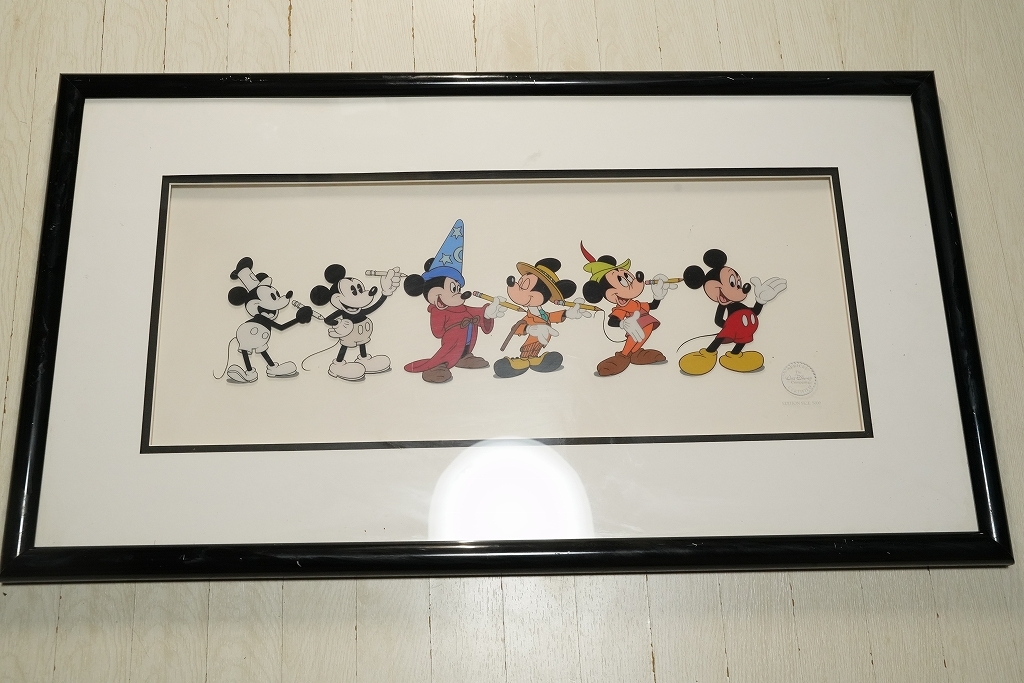 Disney ミッキー ミニー セリグラフ セル画 671 Walt Disney