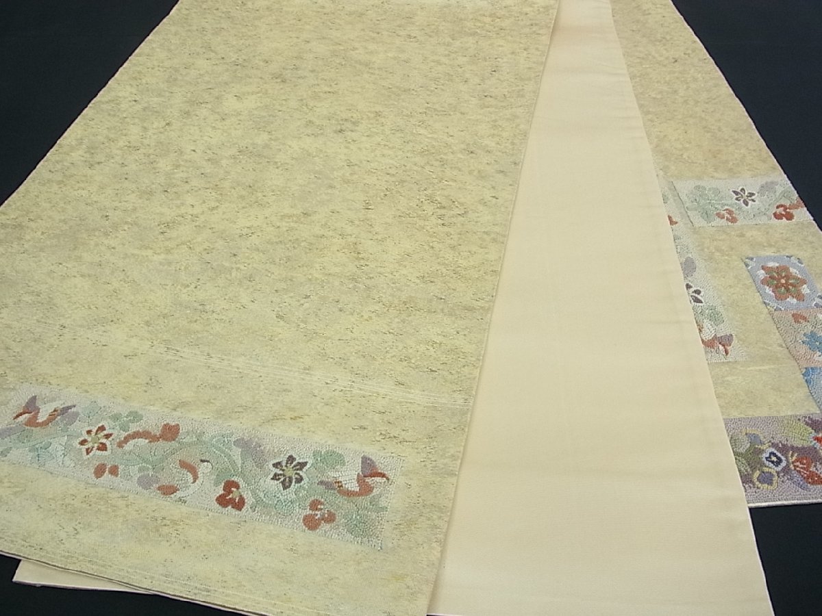 花美人着物■中国三大刺繍　総相良刺繍　総刺繍　六通太鼓柄袋帯　色紙重ね鳳凰花唐草文　舞蝶文　金銀糸　逸品　wb0041 総刺繍 中国三大刺繍 平和屋着物◎明綴 平和屋着物 ヤフオク！ベストストア受賞 メルカリ