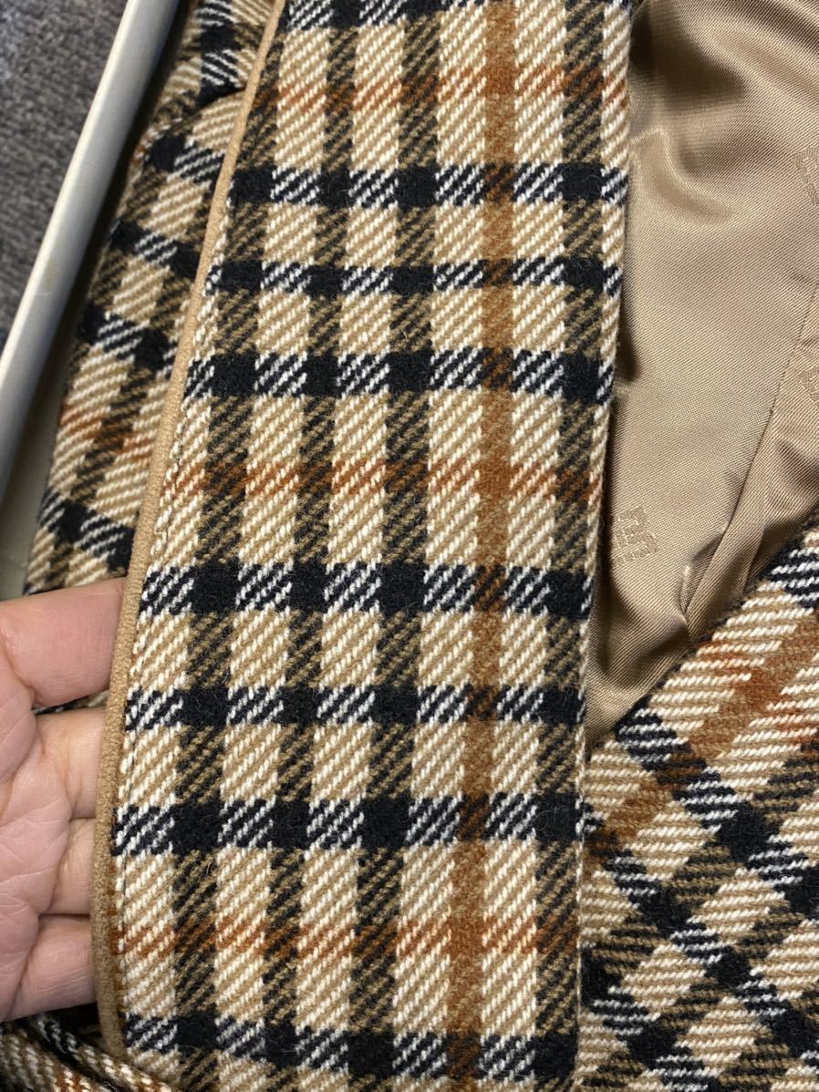 ダックス DAKS ヴィンテージ ローブ ガウン チェック柄 メンズ LL 未 
