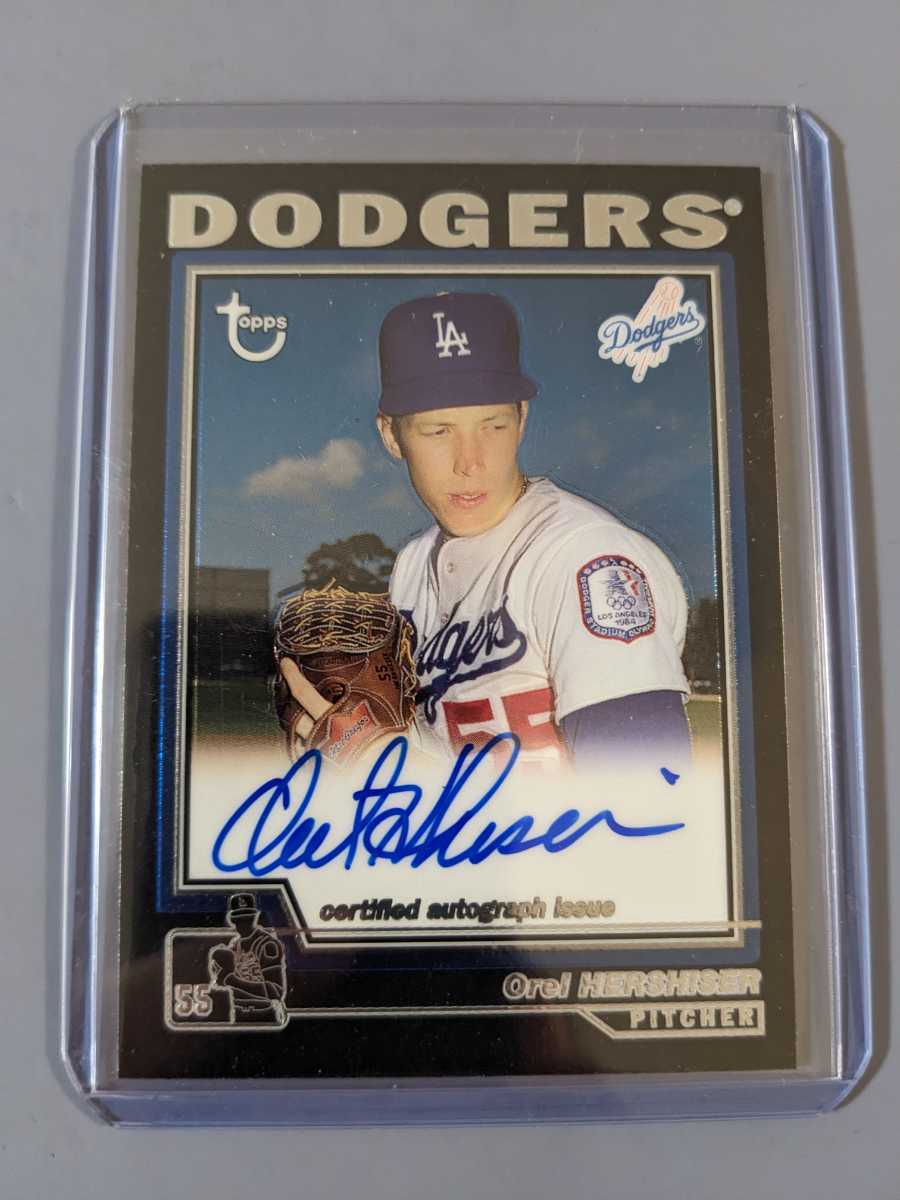定番，爆買い 2004 TOPPS CHROME TA-OH Orel Hershiser オーレル