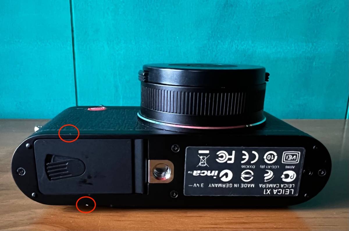 美品 ライカ LEICA X1 ブラック ビューファインダー、ハンドグリップ